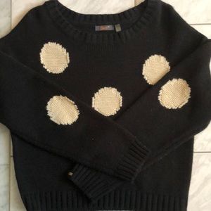 ANY 3 ITEMS FOR $20 Dex Polka Dot Sweater